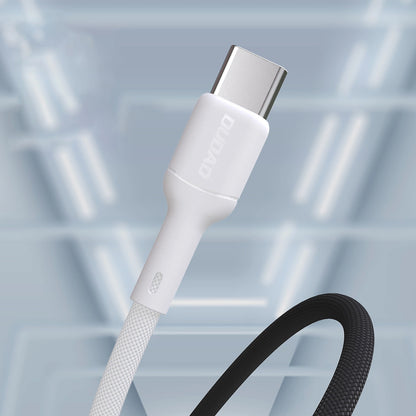 Cablu Date si Incarcare USB-C - USB-C Dudao L9C, 65W, 1m, Alb