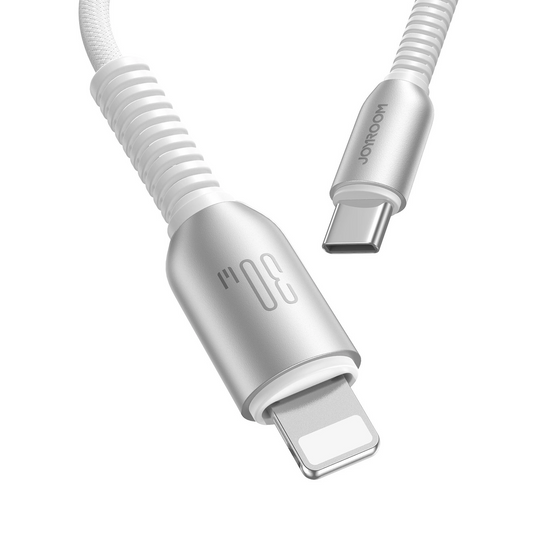 Cablu Date si Incarcare USB-C - Lightning Joyroom S-A51, 30W, 1.2m, Gri