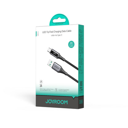 Cablu Date si Incarcare USB-A - USB-C Joyroom S-A60 StarTalk, 18W, 1.2m, Negru