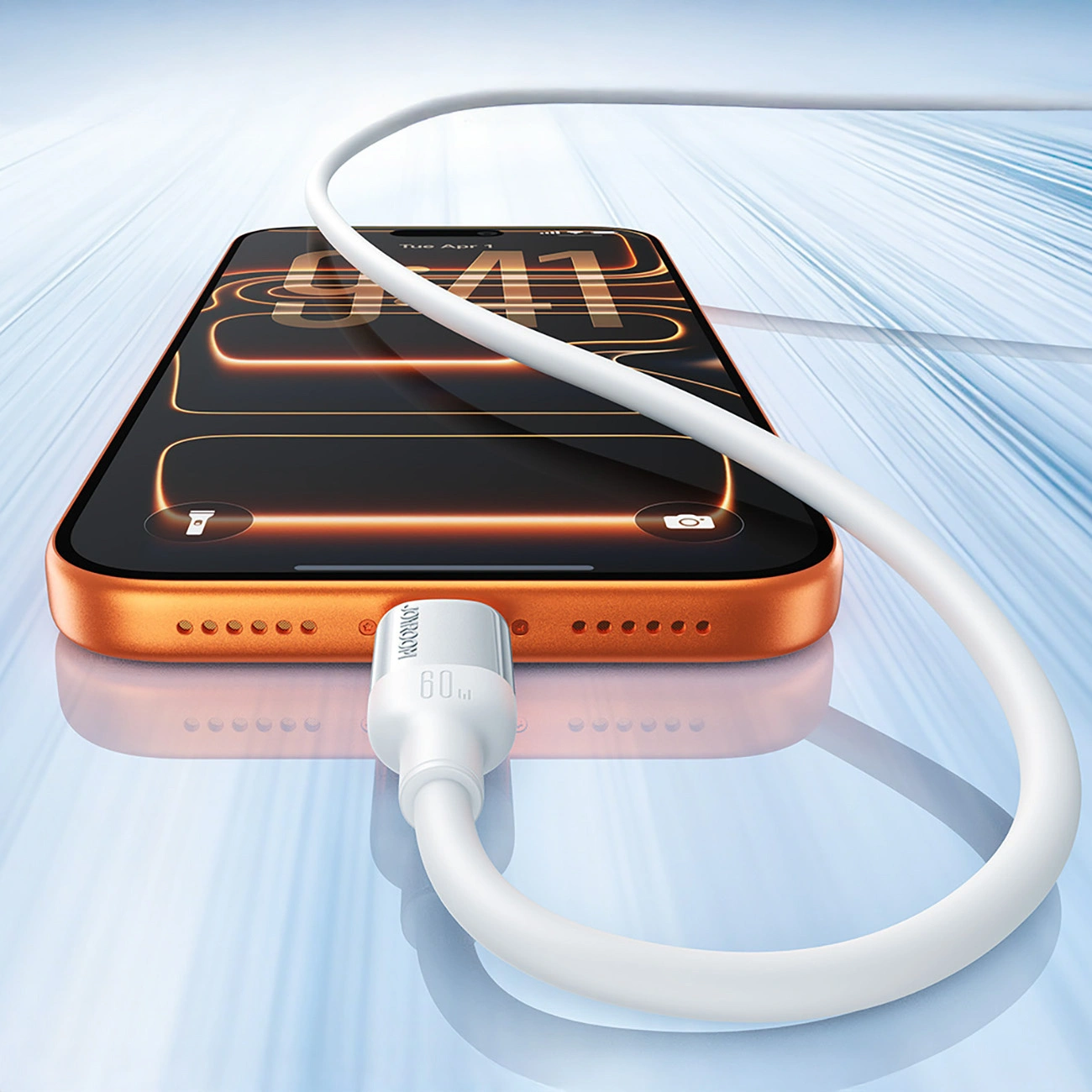 Cablu Date si Incarcare USB-A - USB-C Joyroom S-A62 Lively, 18W, 1.2m, Alb