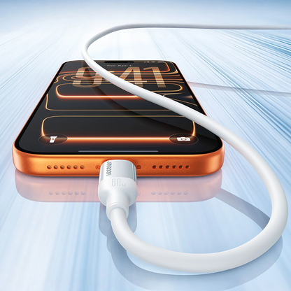 Cablu Date si Incarcare USB-A - USB-C Joyroom S-A62 Lively, 18W, 1.2m, Alb
