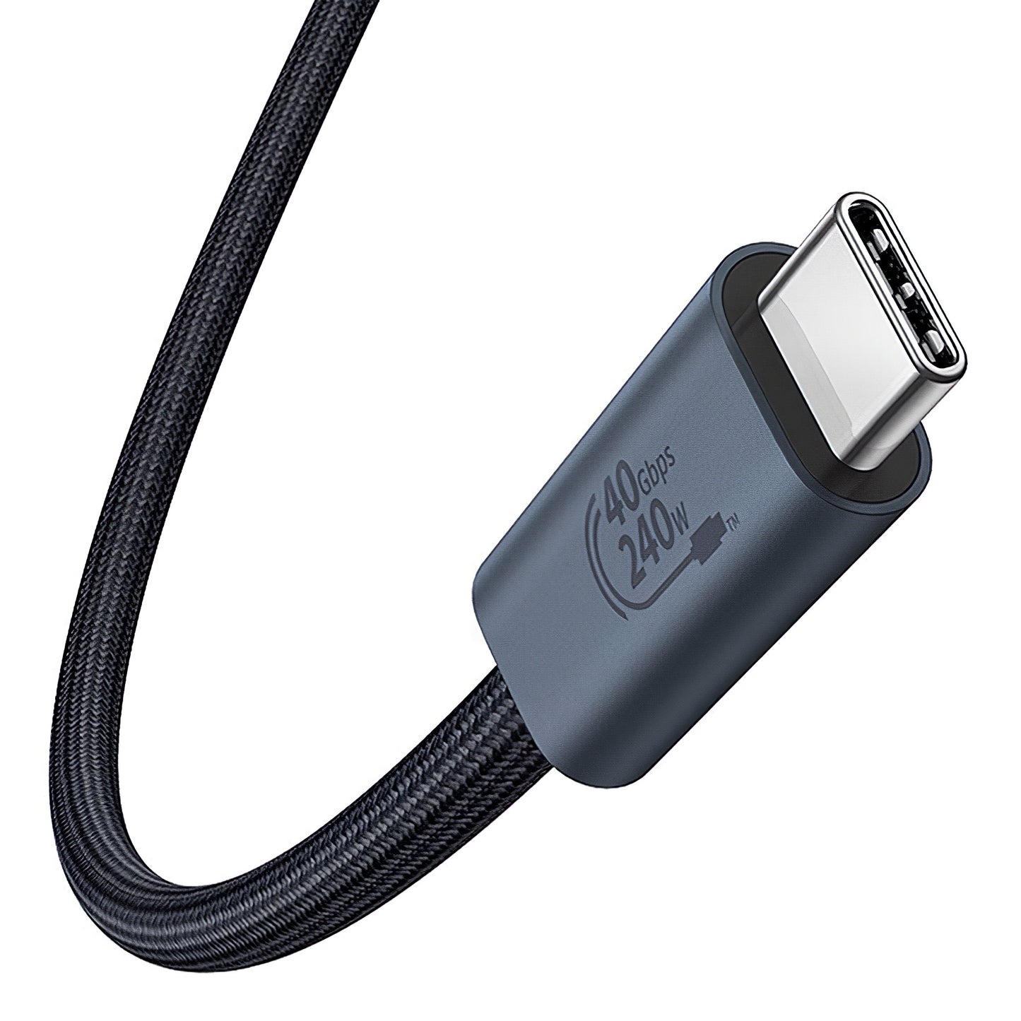 Cablu Date si Incarcare USB-C - USB-C Baseus Flash Series II, 240W, 1m, Negru P10311803111-00