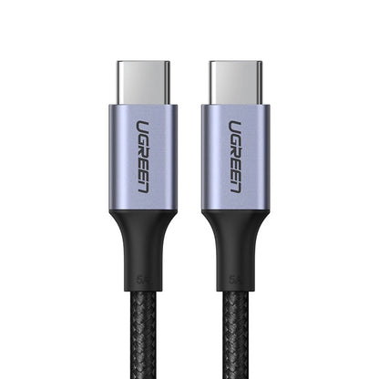 Cablu Date si Incarcare USB-C - USB-C UGREEN US316, 100W, 0.5m, Gri