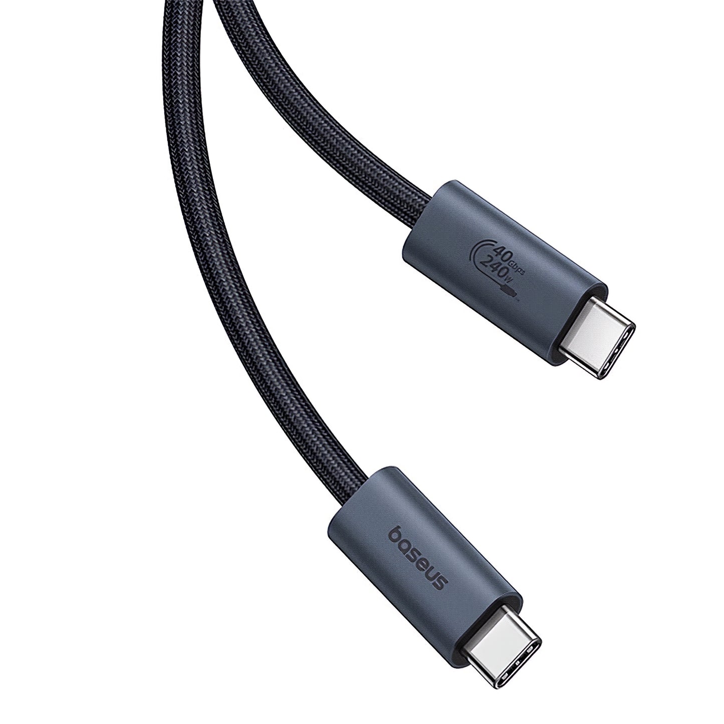 Cablu Date si Incarcare USB-C - USB-C Baseus Flash Series II, 240W, 1m, Negru P10311803111-00