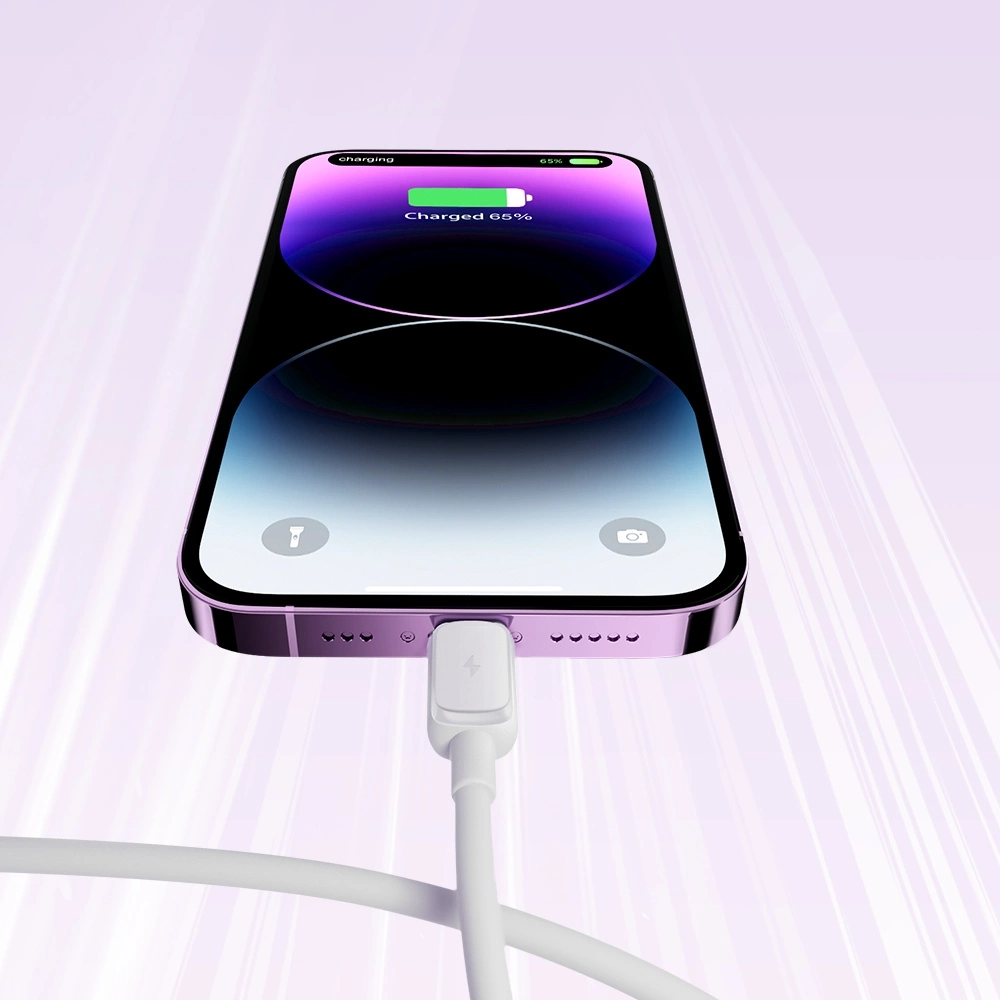 Cablu Date si Incarcare USB-A - Lightning Joyroom S-A14, 18W, 1.2m, Alb