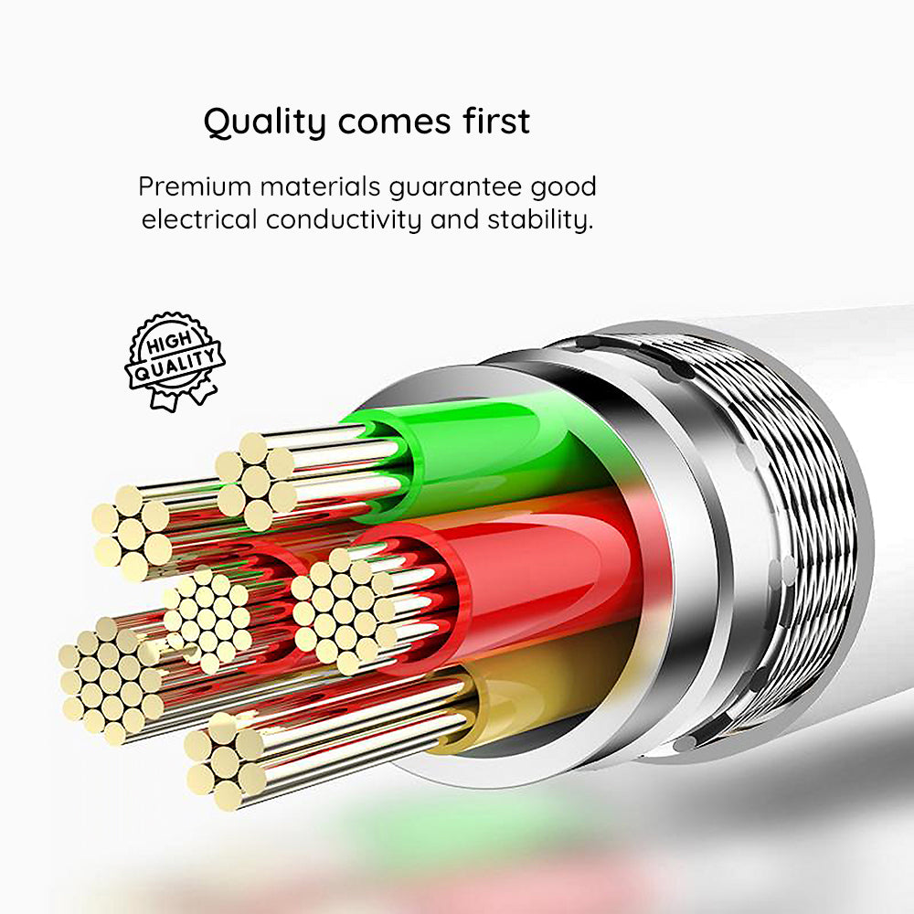 Cablu Date si Incarcare USB-A - Lightning Lito LD03L, 18W, 1m, Alb