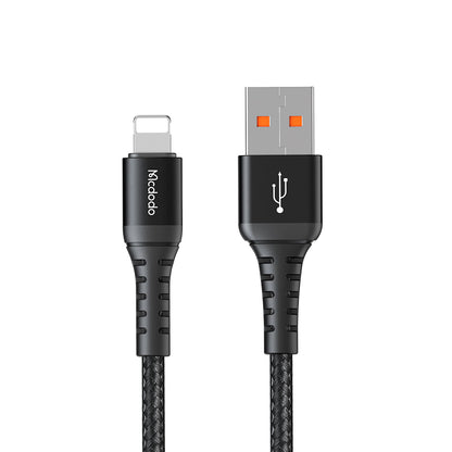 Cablu Date si Incarcare USB-A - Lightning McDodo CA-2261, 18W, 1m, Negru