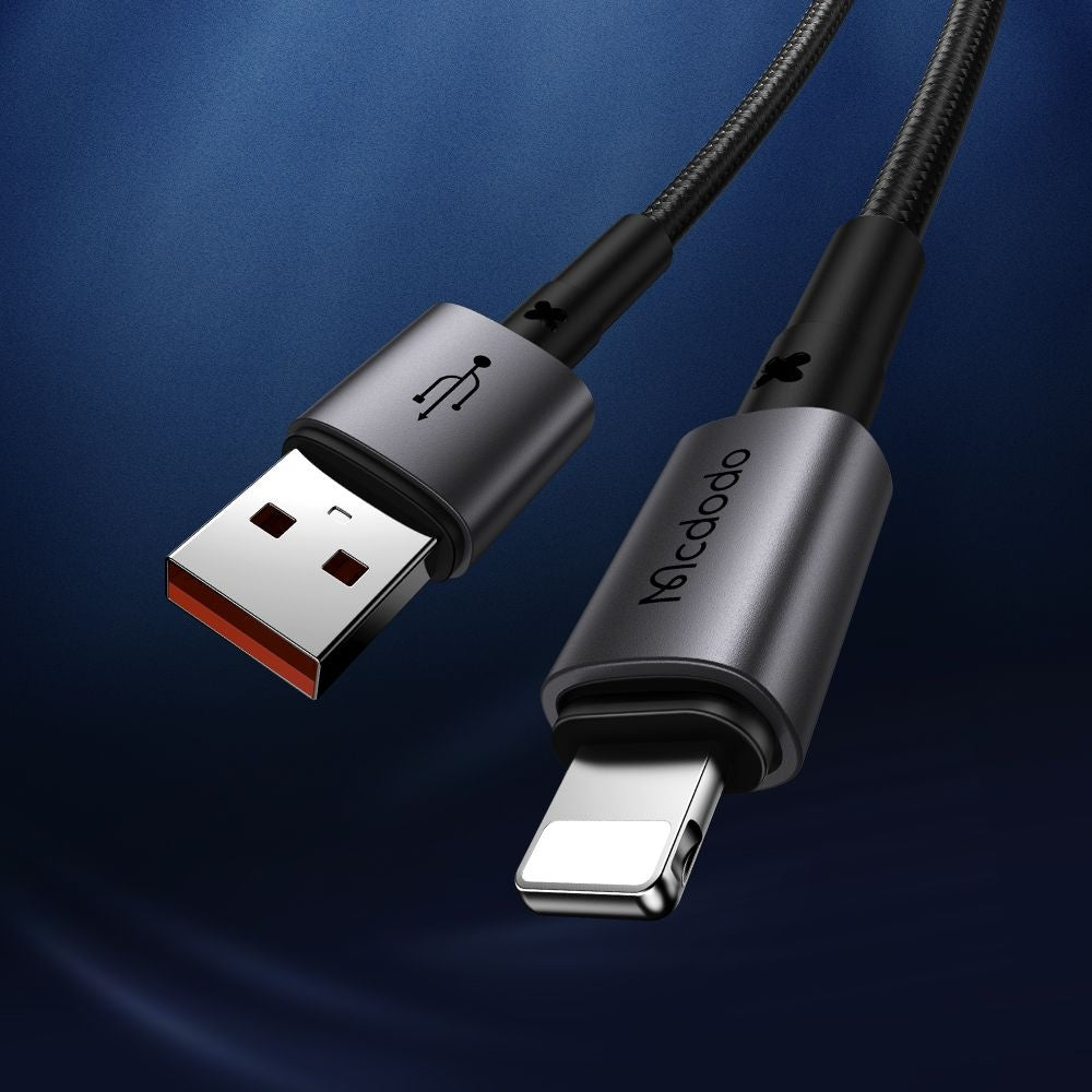 Cablu Date si Incarcare USB-A - Lightning McDodo CA-3580, 18W, 1.2m, Negru