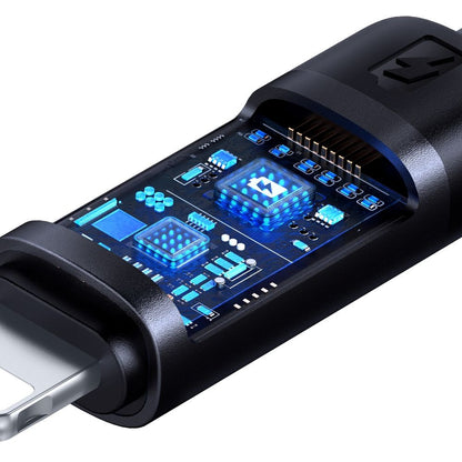 Cablu Date si Incarcare USB-A - Lightning McDodo CA-5000 Bat Display, 18W, 1.2m, Negru
