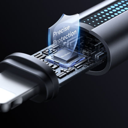 Cablu Date si Incarcare USB-A - Lightning McDodo CA-5660, 18W, 1.2m, Negru