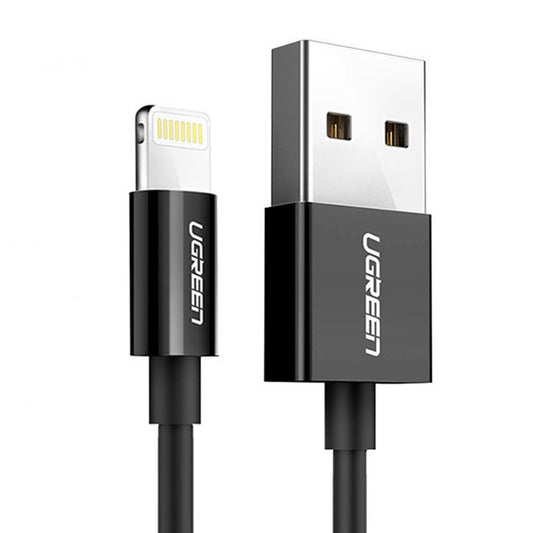 Cablu Date si Incarcare USB-A - Lightning UGREEN 80823, 18W, 2m, Negru