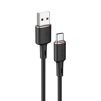 Cablu Date si Incarcare USB-A - USB-C Acefast C2-04, 18W, 1.2m, Negru