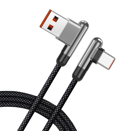 Cablu Date si Incarcare USB-A - USB-C Lito LD13C, 18W, 1m, Negru