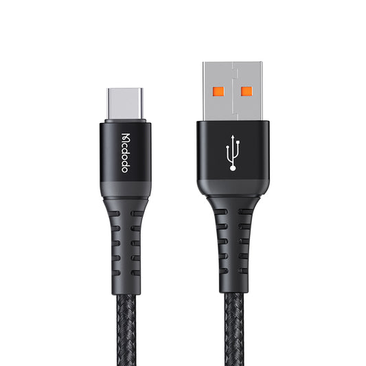 Cablu Date si Incarcare USB-A - USB-C McDodo CA-2271, 18W, 1m, Negru