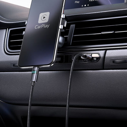 Cablu Date si Incarcare USB-A - USB-C McDodo CA-6520 Display, 100W, 1.2m, Negru