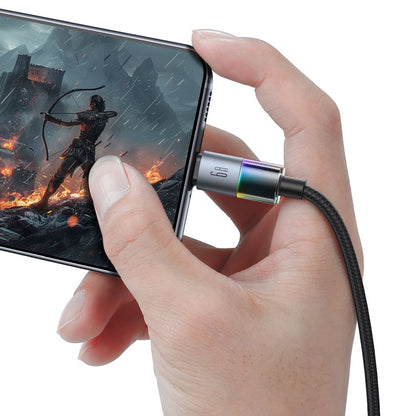 Cablu Date si Incarcare USB-A - USB-C McDodo CA-8180 Colorful, 66W, 1.2m, Negru