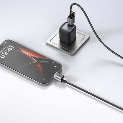Cablu Date si Incarcare USB-A / USB-C - USB-C / Lightning McDodo CA-6560, 60W, 1.2m, Negru