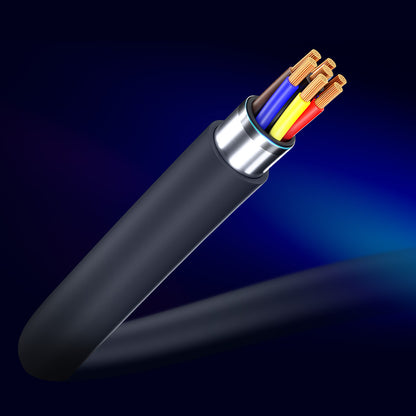 Cablu Date si Incarcare USB-C - Lightning 3MK Hyper, 20W, 1.2m, Alb