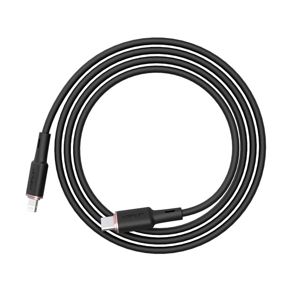 Cablu Date si Incarcare USB-C - Lightning Acefast C2-01, 30W, 1.2m, Negru