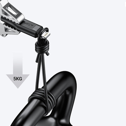 Cablu Date si Incarcare USB-C - Lightning Acefast C3-01, 30W, 1.2m, Alb