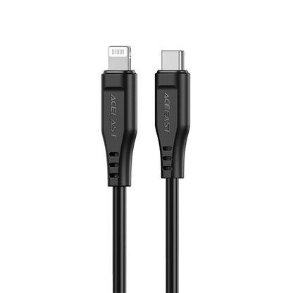 Cablu Date si Incarcare USB-C - Lightning Acefast C3-01, 30W, 1.2m, Negru