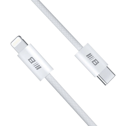 Cablu Date si Incarcare USB-C - Lightning Blueo, 20W, 1.2m, Alb