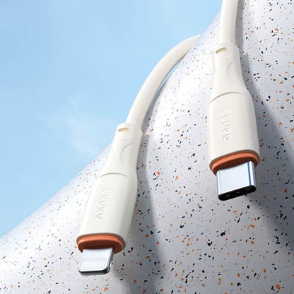 Cablu Date si Incarcare USB-C - Lightning Blueo Ape Legend, 20W, 1.5m, Gri