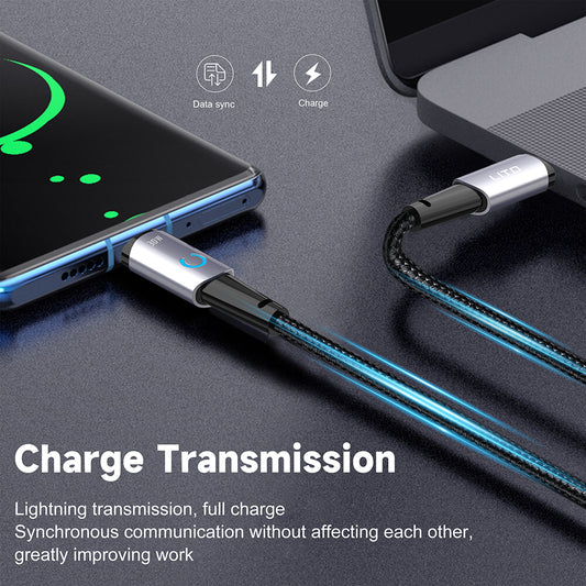 Cablu Date si Incarcare USB-C - Lightning Lito LD10CL, 30W, 1m, Negru