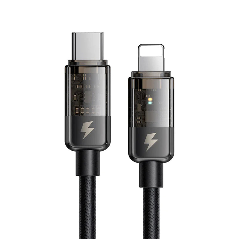 Cablu Date si Incarcare USB-C - Lightning McDodo CA-3160 Auto Power Off, 36W, 1.2m, Negru