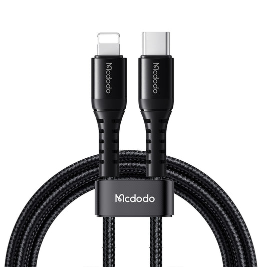 Cablu Date si Incarcare USB-C - Lightning McDodo CA-5631, 36W, 1m, Negru