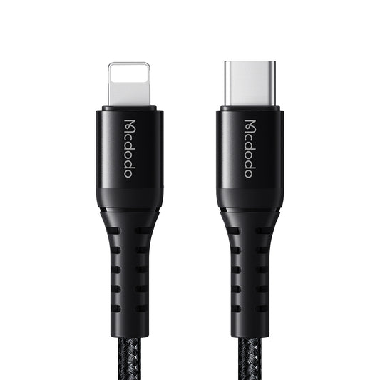 Cablu Date si Incarcare USB-C - Lightning McDodo CA-5631, 36W, 1m, Negru
