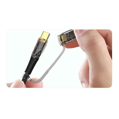 Cablu Date si Incarcare USB-C - Lightning / USB-C Lito LD12, 60W, 1.2m, Negru