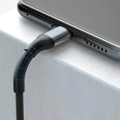 Cablu Date si Incarcare USB-C - USB-C 3MK Hyper N, 100W, 1m, Negru