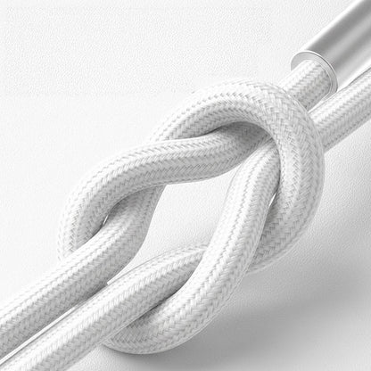 Cablu Date si Incarcare USB-C - USB-C 3MK Hyper N, 100W, 2m, Alb