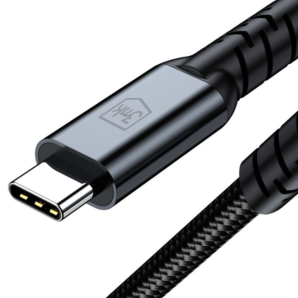 Cablu Date si Incarcare USB-C - USB-C 3MK Hyper N Thunderbolt 4, 240W, 2m, Negru