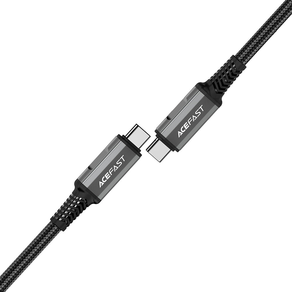 Cablu Date si Incarcare USB-C - USB-C Acefast C1-09, 240W, 1m, Gri