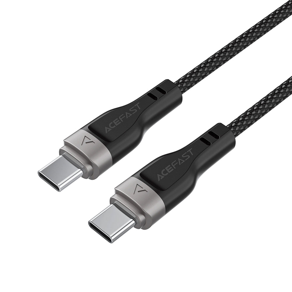 Cablu Date si Incarcare USB-C - USB-C Acefast C11-03, 60W, 1.2m, Negru