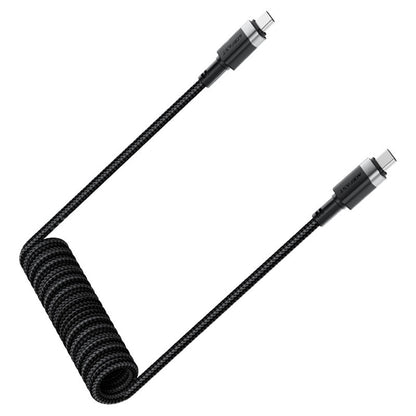 Cablu Date si Incarcare USB-C - USB-C Acefast C14-03, 60W, 1.2m, Negru