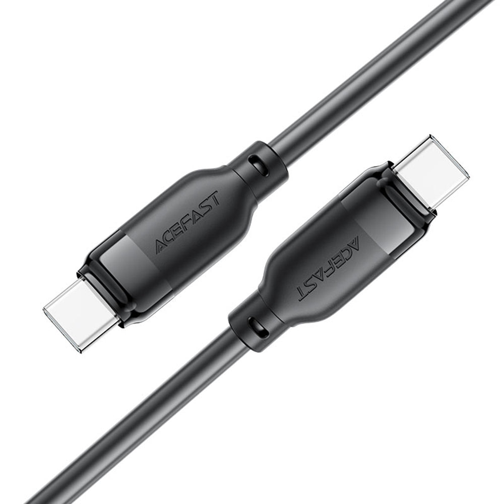 Cablu Date si Incarcare USB-C - USB-C Acefast C16-03, 60W, 1.2m, Negru