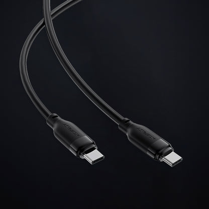 Cablu Date si Incarcare USB-C - USB-C Acefast C16-03, 60W, 1.2m, Negru