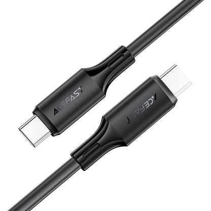 Cablu Date si Incarcare USB-C - USB-C Acefast C17-03, 60W, 1.2m, Negru