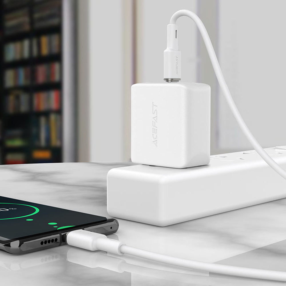 Cablu Date si Incarcare USB-C - USB-C Acefast C2-03, 60W, 1.2m, Negru
