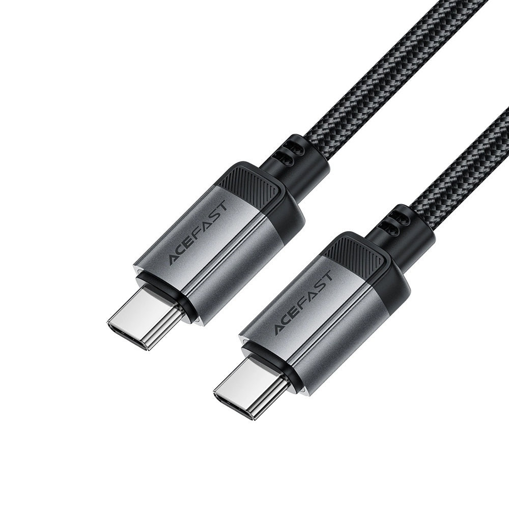 Cablu Date si Incarcare USB-C - USB-C Acefast C20-03, 60W, 1.2m, Negru