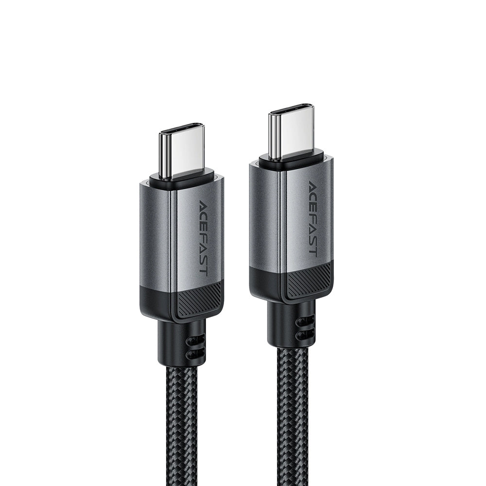 Cablu Date si Incarcare USB-C - USB-C Acefast C20-03, 60W, 1.2m, Negru