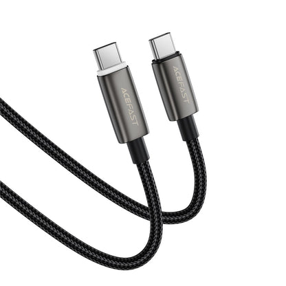 Cablu Date si Incarcare USB-C - USB-C Acefast C23-03, 60W, 1.2m, Negru