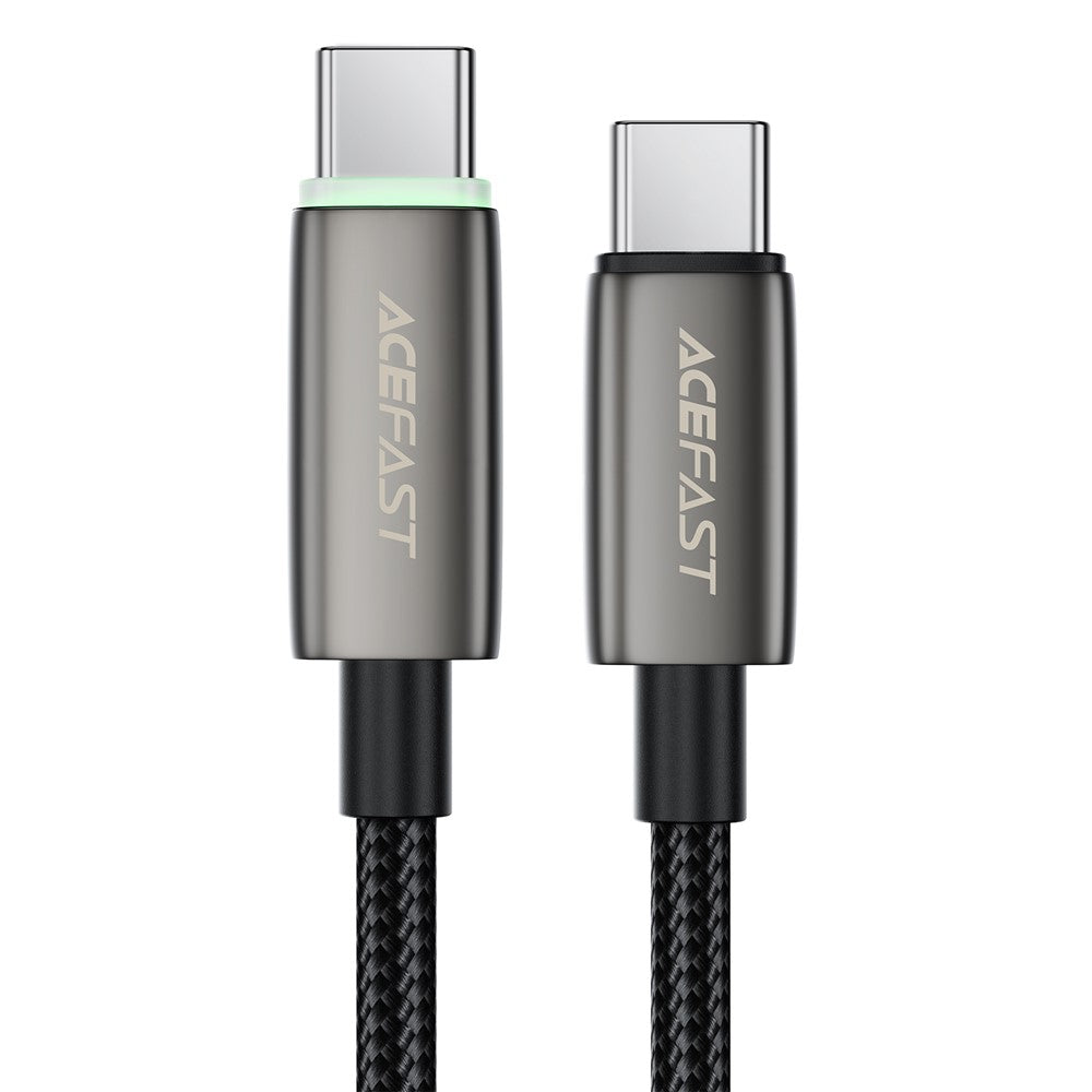 Cablu Date si Incarcare USB-C - USB-C Acefast C23-03, 60W, 1.2m, Negru