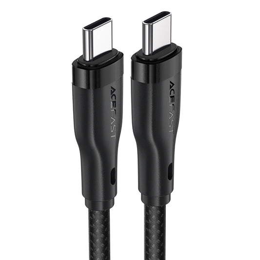 Cablu Date si Incarcare USB-C - USB-C Acefast C8-03, 60W, 1.2m, Negru