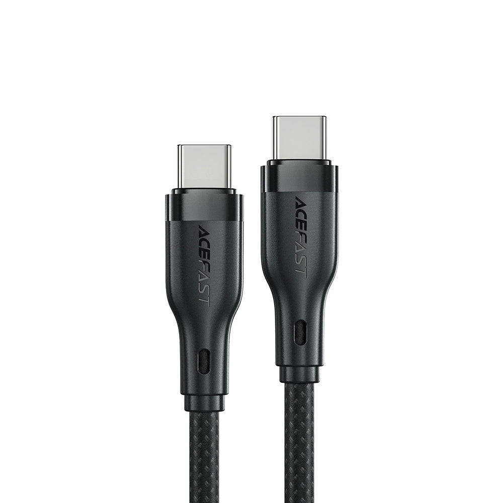 Cablu Date si Incarcare USB-C - USB-C Acefast C8-03, 60W, 1.2m, Negru