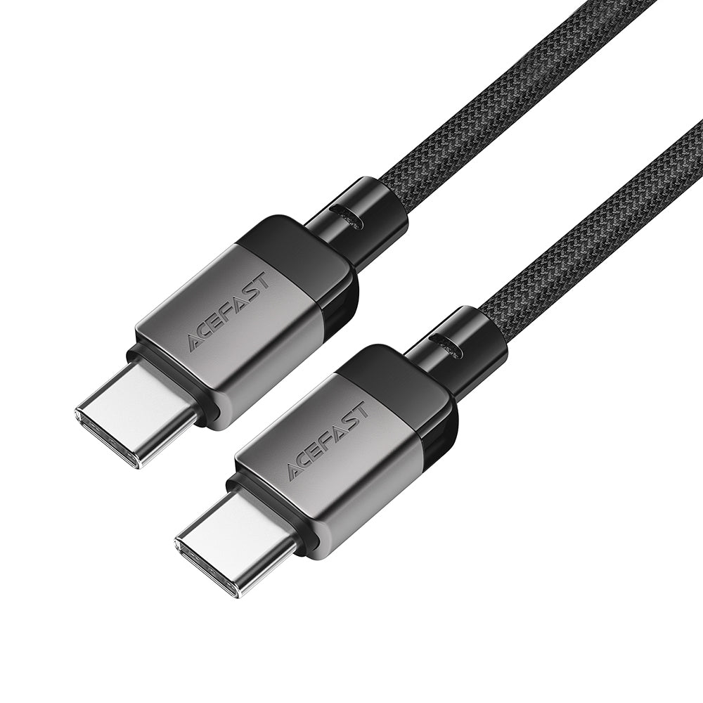 Cablu Date si Incarcare USB-C - USB-C Acefast C9-03, 60W, 1.2m, Negru