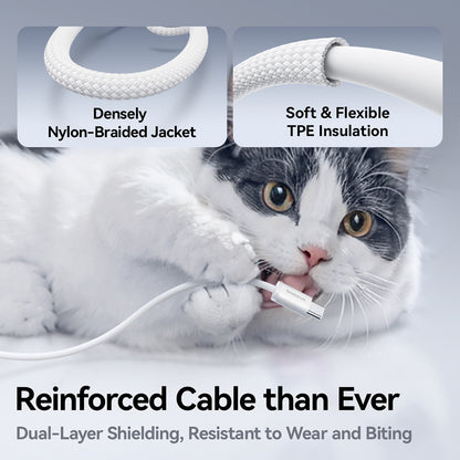 Cablu Date si Incarcare USB-C - USB-C Baseus Dynamic 4, 100W, 1m, Negru P10381400111-00